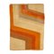 Orange Lines Rug from Desso, 1970s 5