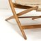 Vintage Folding Chair by Johan Hagen for I. Christiansen, 1958 8