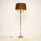 Vintage French Brass Floor Lamp, 1970s, Image 1