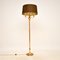 Lámpara de pie francesa vintage de latón, años 70, Imagen 3