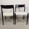 Scandinavian Black Lacquered Dining Chairs by Niels Otto Møller, 1950s, Set of 4 12