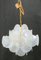 Lámpara de araña vintage de cristal de Murano, años 80, Imagen 7