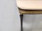 Vintage Ebonized Beech Console Table with Portuguese Pink Marble Top, 1950s 9