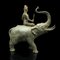 Antique Bronze Elephant Figure, 1880s, Image 5