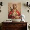 Santa Inés, de principios del siglo XX, óleo sobre lienzo, Imagen 8