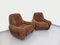 Vintage Velvet Armchairs, 1970s, Set of 2 1