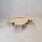 Italian Travertine Coffee or Side Tables, 1990s, Set of 4, Image 4