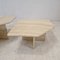 Italian Travertine Coffee or Side Tables, 1990s, Set of 4 5