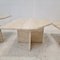 Italian Travertine Coffee or Side Tables, 1990s, Set of 4, Image 7