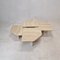 Italian Travertine Coffee or Side Tables, 1990s, Set of 4 3