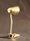 Lámpara de mesa Mid-Century de latón de Jacques Biny para Luminalité, años 50, Imagen 8