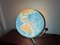 Vintage Glass Earth Globe by Paul Ostergaard 1950s, Image 6