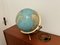 Vintage Glass Earth Globe by Paul Ostergaard 1950s, Image 3