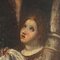 Santa Veronica e il sacro velo, olio su tela, con cornice, Immagine 5