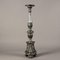 Carved Wood & Silver Candleholder, Image 8