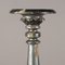 Carved Wood & Silver Candleholder 4