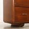 Vintage Schrank mit Fach aus Eichenfurnier, 1950er 8