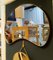 Specchio da parete a forma libera in ottone di Gio Ponti, Italia, anni '50, Immagine 5
