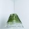 Lampe à Suspension Green Flower attribuée à Carlo Nason, 1960s 6