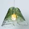 Lampe à Suspension Green Flower attribuée à Carlo Nason, 1960s 14