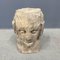 Coarsely Carved Wooden Head 13