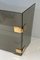 Smoked Glass and Brass Trifold Fireguard, 1970s 7