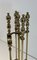 Neoclassical Brass Fire Tools, 1970s, Set of 5, Image 3