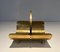 Neoclassical Style Brass Firewood Holder, 1970s 7