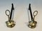 Neoclassical Style Bronze Andirons, 1960s, Set of 2, Image 6