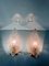Lámparas de pared en forma de concha de cristal de Murano, años 80. Juego de 2, Imagen 6