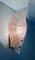 Lámparas de pared en forma de concha de cristal de Murano, años 80. Juego de 2, Imagen 4