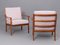 Mid-Century Modern Walnut Model 935 Armchairs attributed to Fredrik A. Kayser for Vatne Møbler, 1960s, Set of 2, Image 3