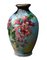 Floral Decor Vase in Enamel by Camille Fauré, Limoges 1