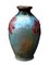 Emaillierte Vase mit Blumendekor von Camille Fauré, Limoges 4