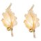 Large Murano Glass Wall Sconces attributed to Barovier & Toso, Italy, 1970s, Set of 2 1