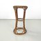 Tabourets de Bar Mid-Century Ronds Modernes en Rotin, Italie, 1960s, Set de 4 4