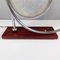 Italian Modern Geometrical Table Lamp in Crafted Glass, Metal and Wood, 1980s 16