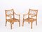 Mid-Century Armchairs in Bamboo and Rattan from Vivai del Sud, Italy, 1970s, Set of 2 16