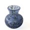 Kleine handgemachte Mid-Century Vase in Hellblau, Schweden 4