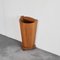 Wall Umbrella Stand in Oak by Guillerme et Chambron, 1950s 2