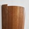 Wall Umbrella Stand in Oak by Guillerme et Chambron, 1950s 7