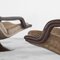 F152 Lounge Chairs with Ottoman attributed to Geoffrey Harcourt for Artifort, 1975, Set of 3 5