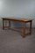 Antique French Oak Dining Table with Bread Board and Drawer 2