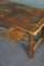 Antique French Oak Dining Table with Bread Board and Drawer 11