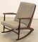 Mid-Century Boomerang Rocking Chair by Søren Georg Jensen, 1950s 4