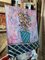 Vaso di fiori Federico Pinto Schmid, Italia, 2021 Acrilico, Olio su tela, 90x80cm, Immagine 14