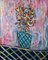 Blumenvase Federico Pinto Schmid, Italien, 2021 Acryl, Öl auf Leinwand, 39x31in 6