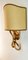 Vintage Wandlampe aus Messing 10