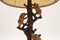 Vintage German Black Forest Table Lamps, 1950s, Set of 2 5