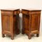 19th Century Louis Philippe Bedside Tables in Walnut, Italy, Set of 2, Image 5